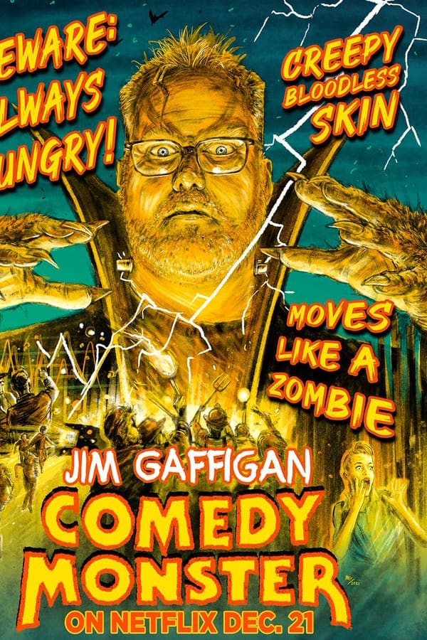 Jim Gaffigan Comedy Monster (2021) จิม แกฟฟิแกน ปีศาจคอมเมดี้