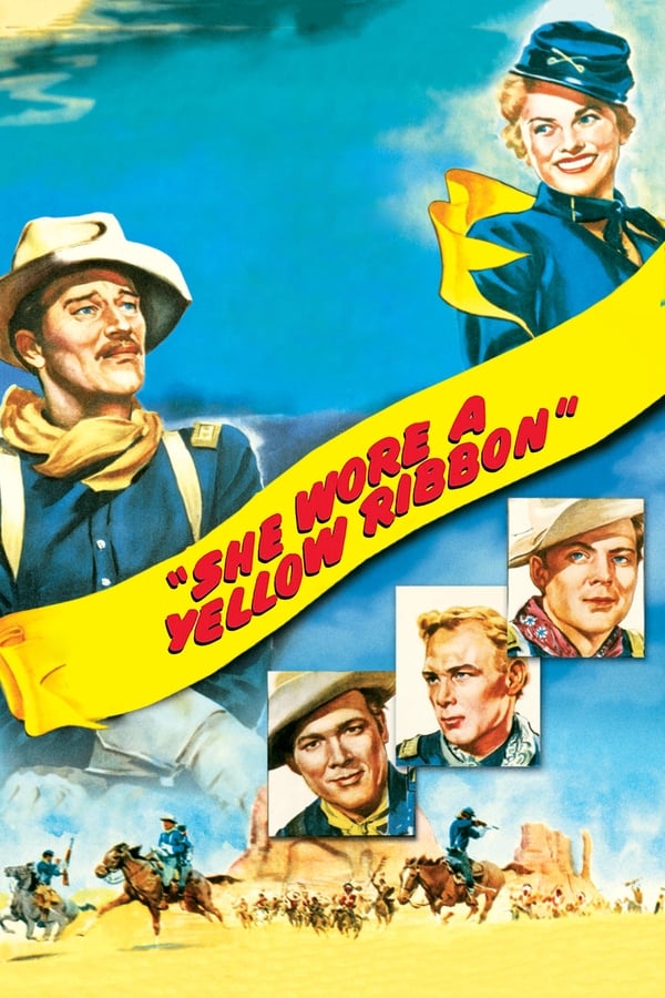 She Wore A Yellow Ribbon (1949) ยอดรักนักรบ